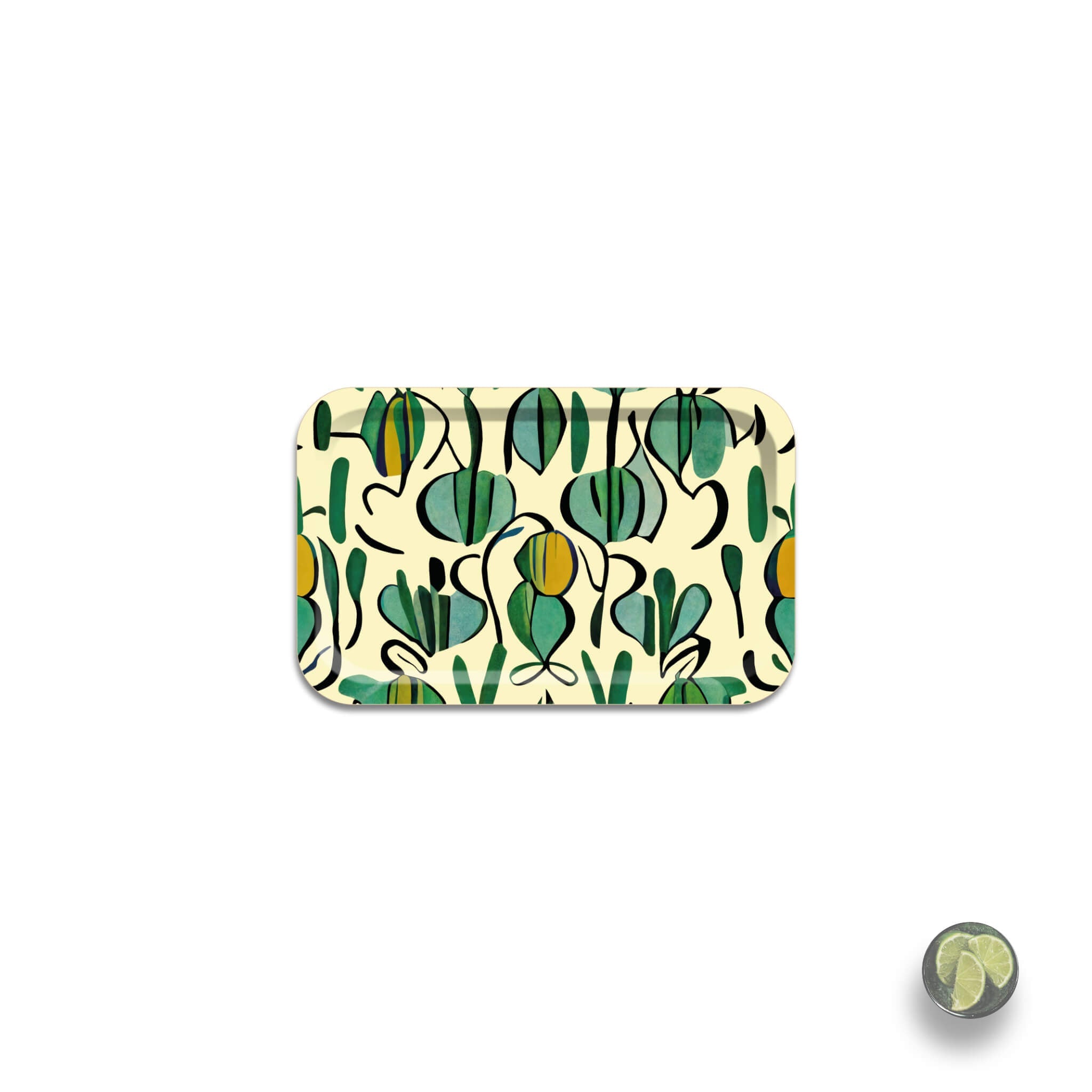 Rectangular HappyTray 32 x 21 cm Citrus