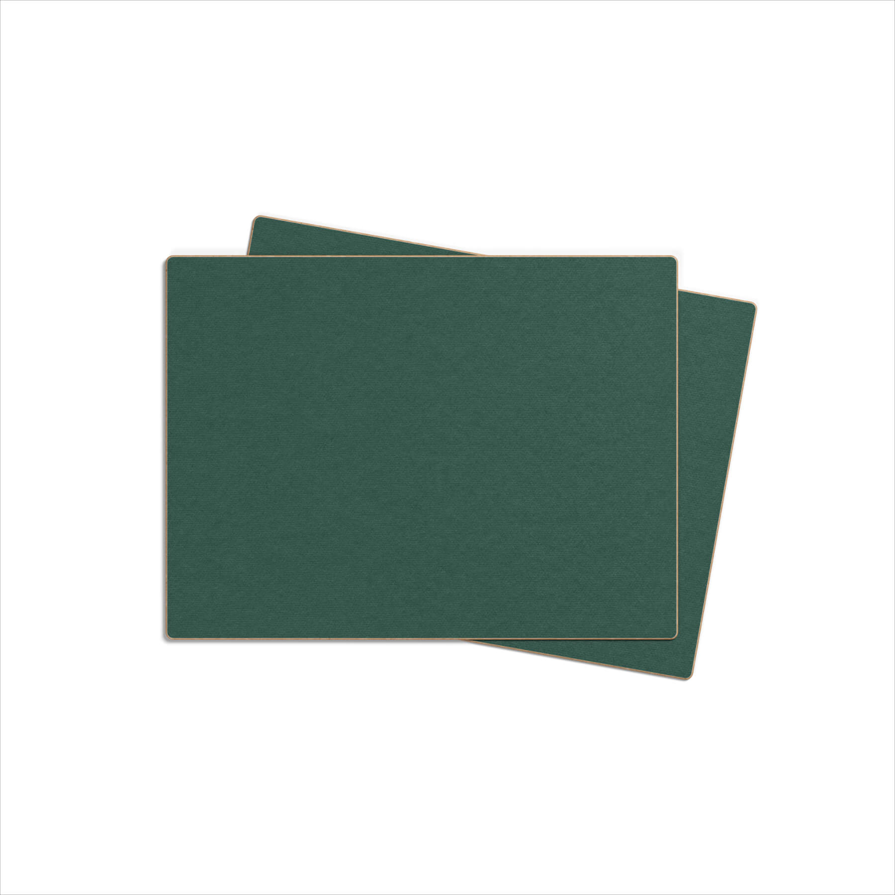 Design Placemat Set (2 pcs) - Jade Two - Eucalyptus MDF