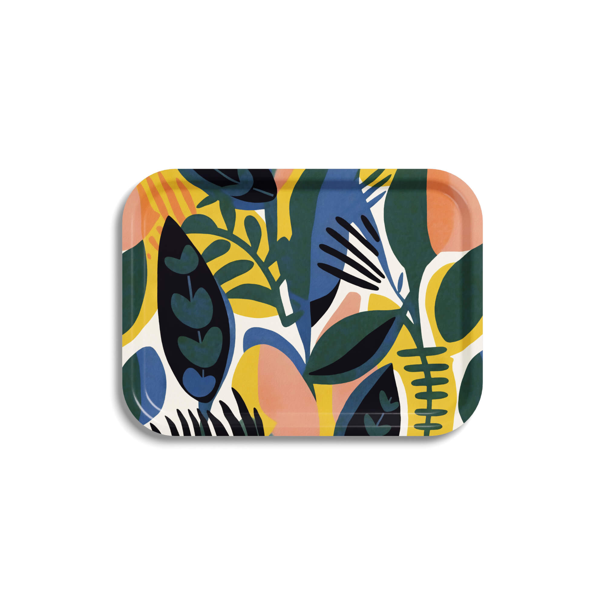 Rechteckiges Design-Tablett 27 x 20 cm - Chiapas - nordische Birke