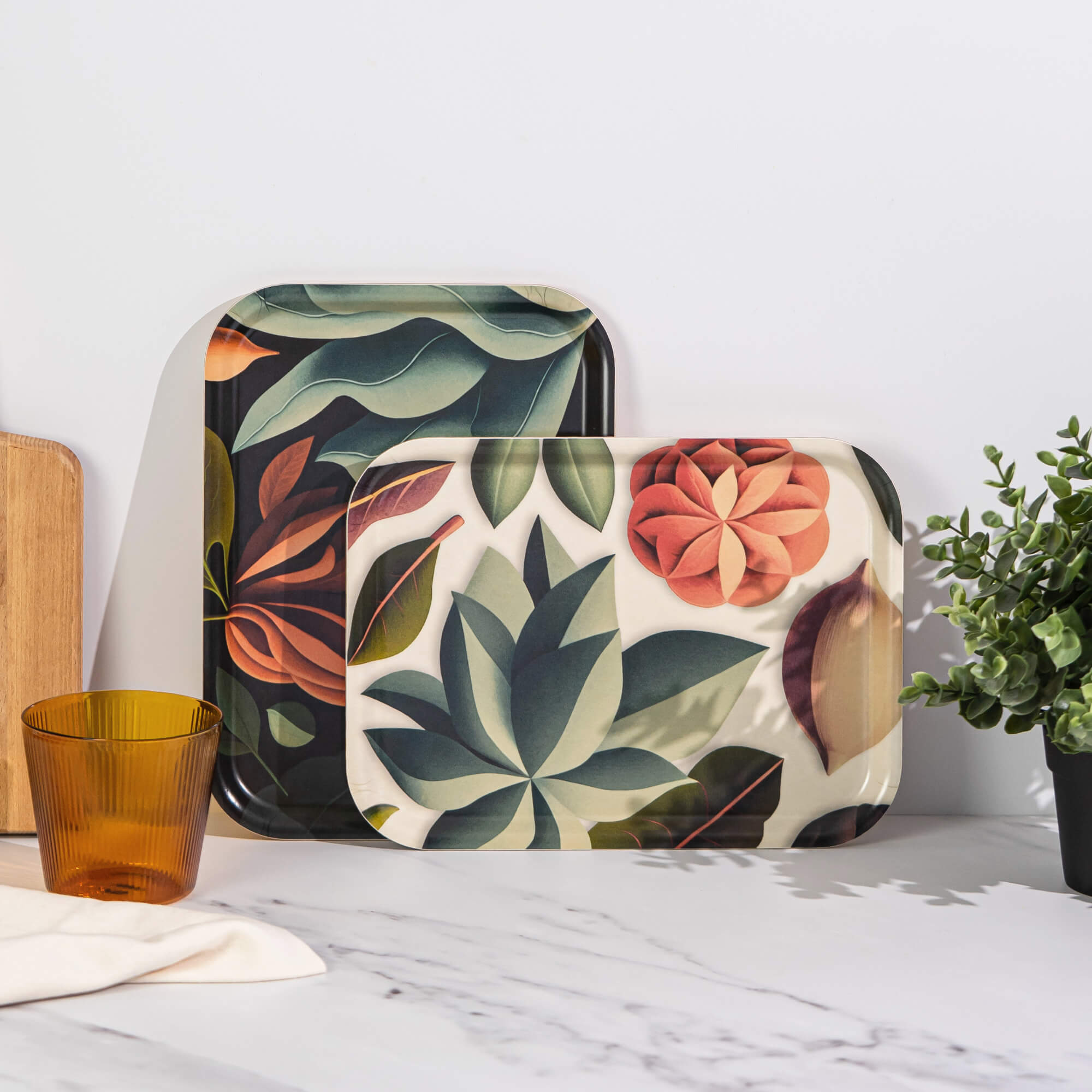 Rectangular Design Tray 27 x 20 cm - Still Life - Nordic Birch