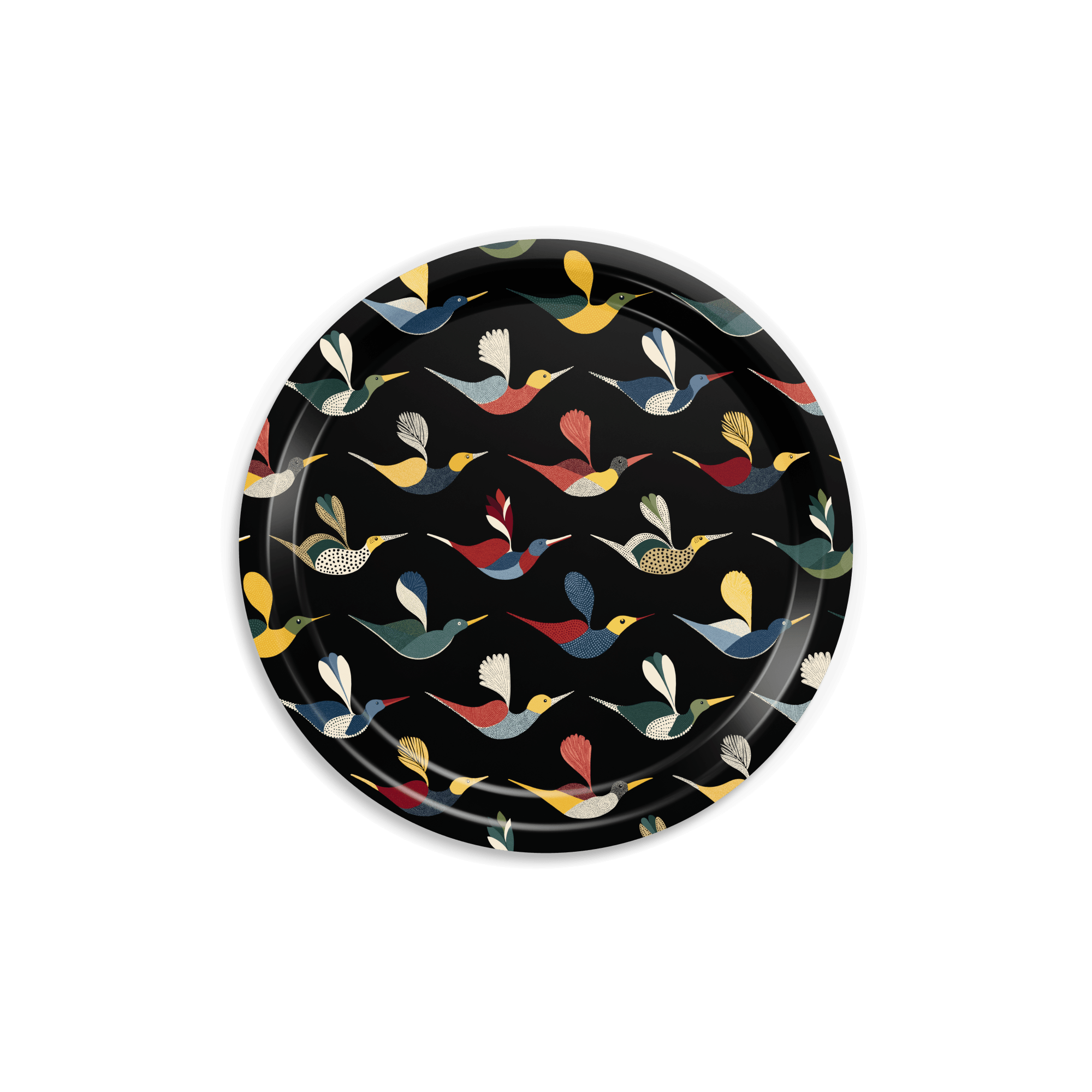 Round Design Tray 39 cm - Ally and Friends - Nordic Birch