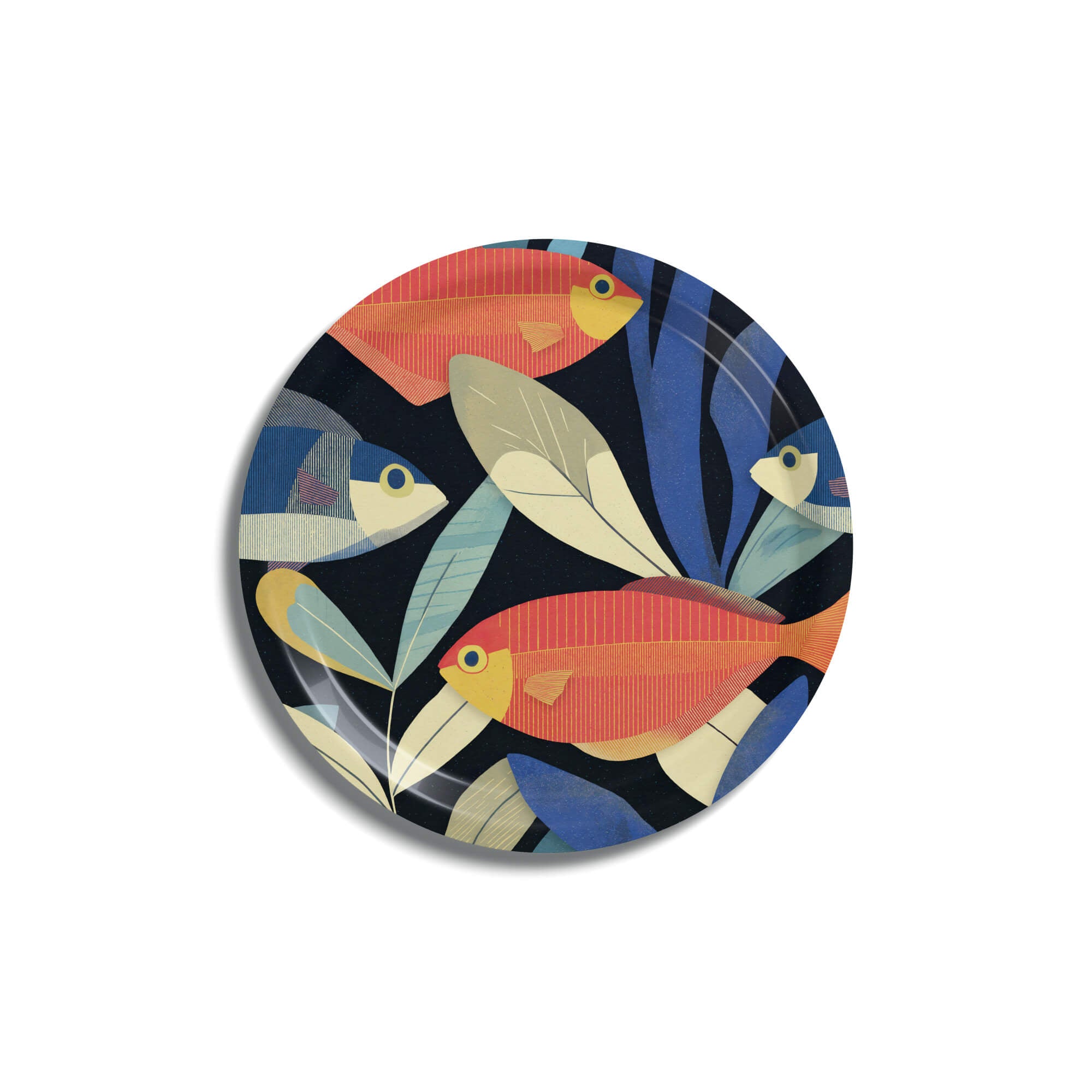 Round Design Tray 39 cm - Nemo Who? - Nordic Birch