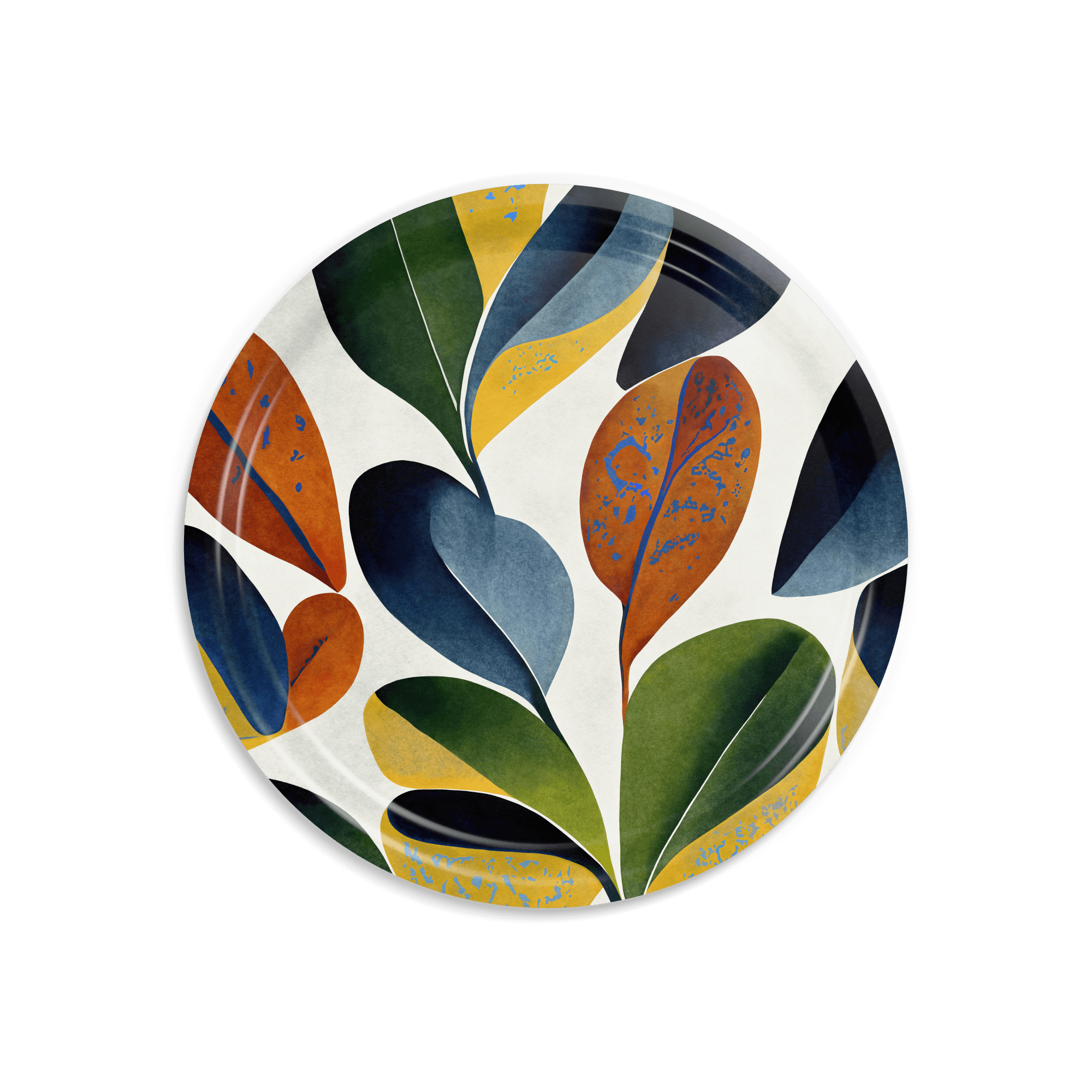 Round HappyTray Ø 46 cm Leaves