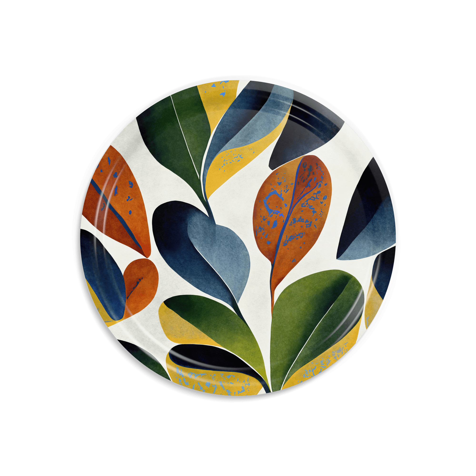 Round HappyTray Ø 46 cm Leaves