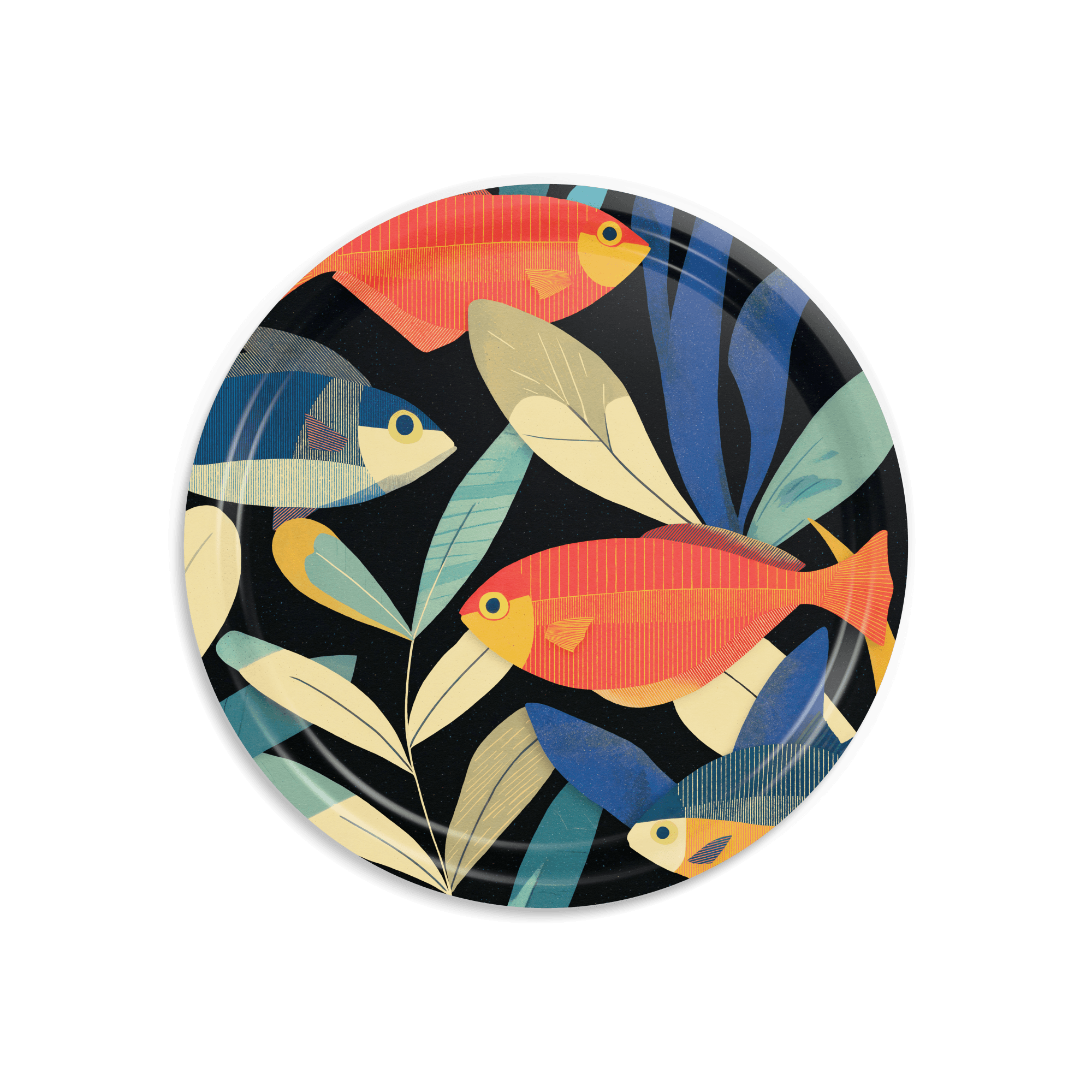 Round Design Tray 46 cm - Nemo Who? - Nordic Birch