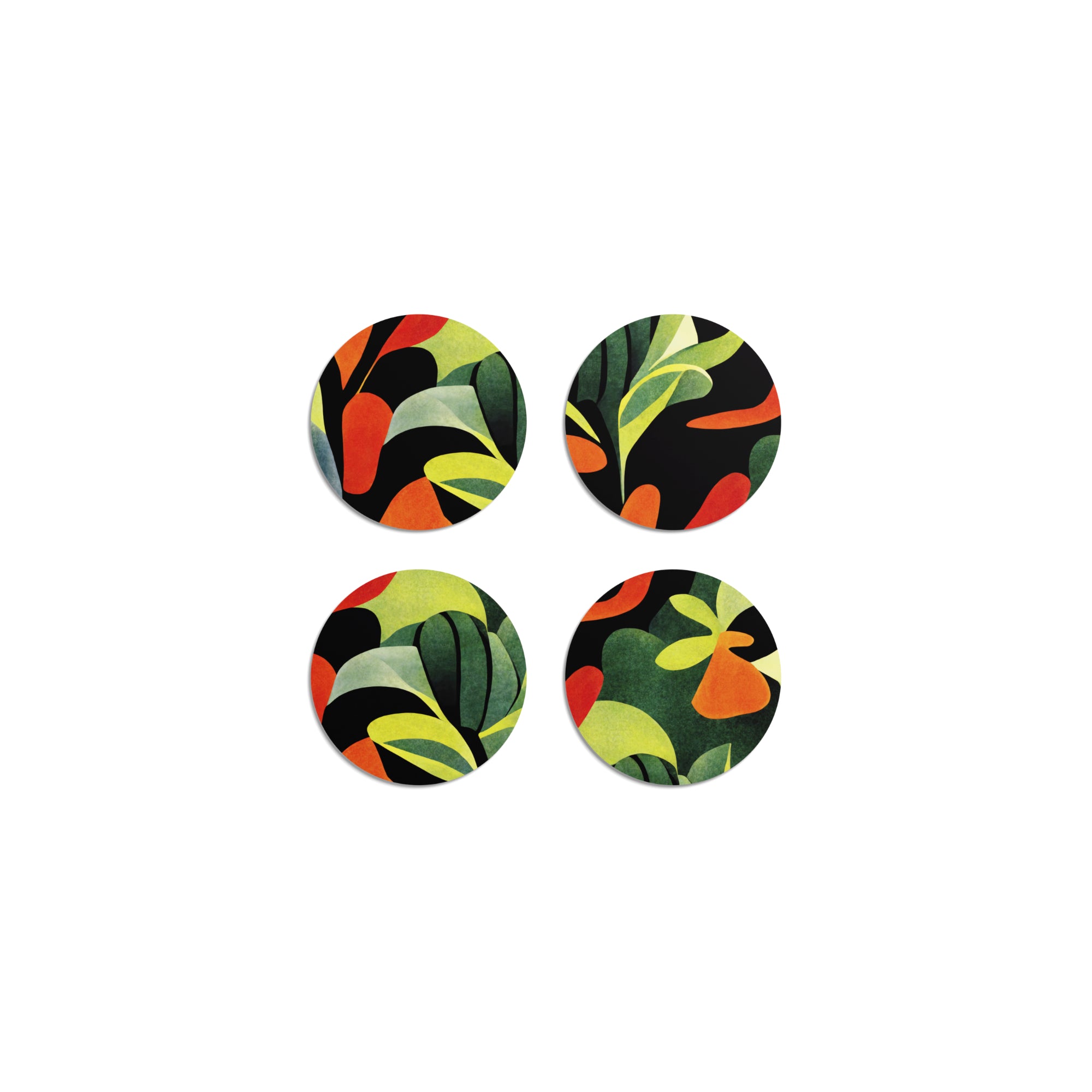 Design Coaster Set (4 pcs) - Deepwood - Nordic Birch