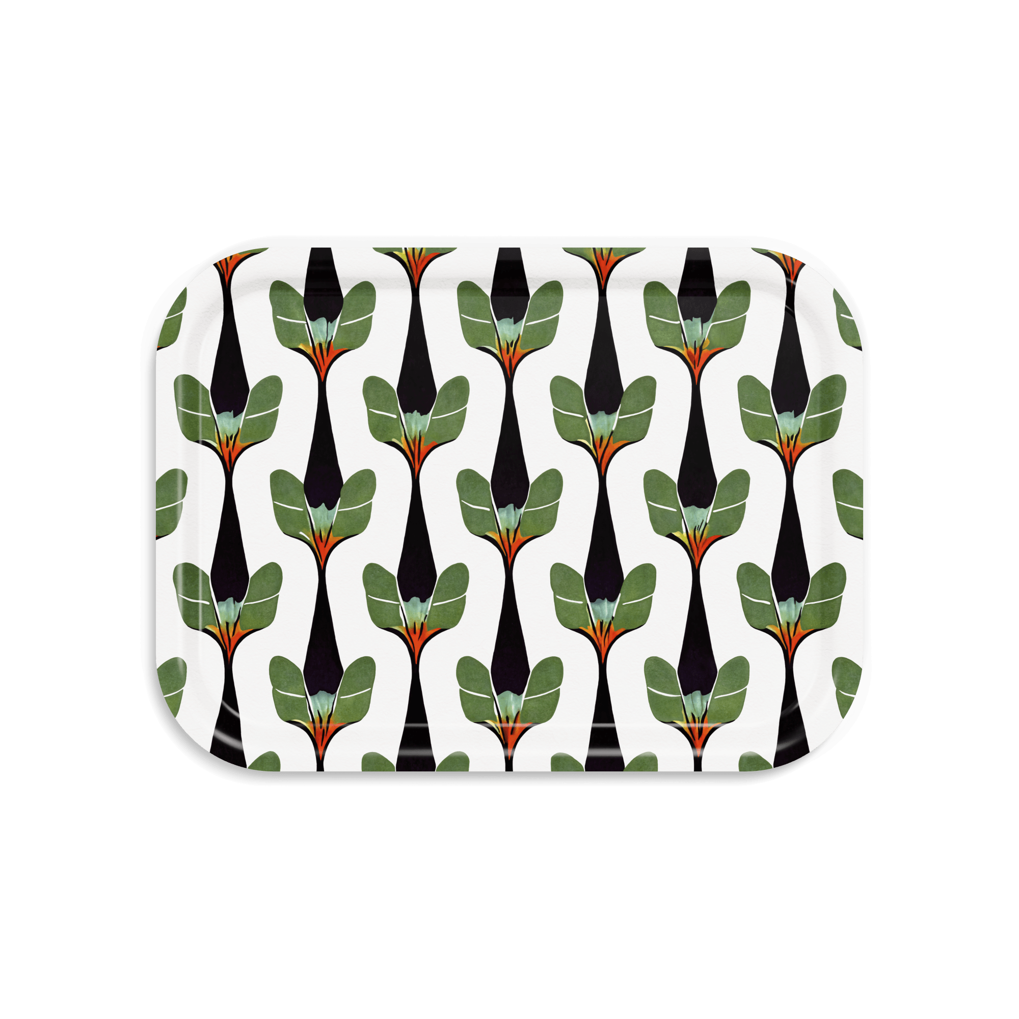 Rectangular Design Tray 27 x 20 cm - Jungleful - Nordic Birch