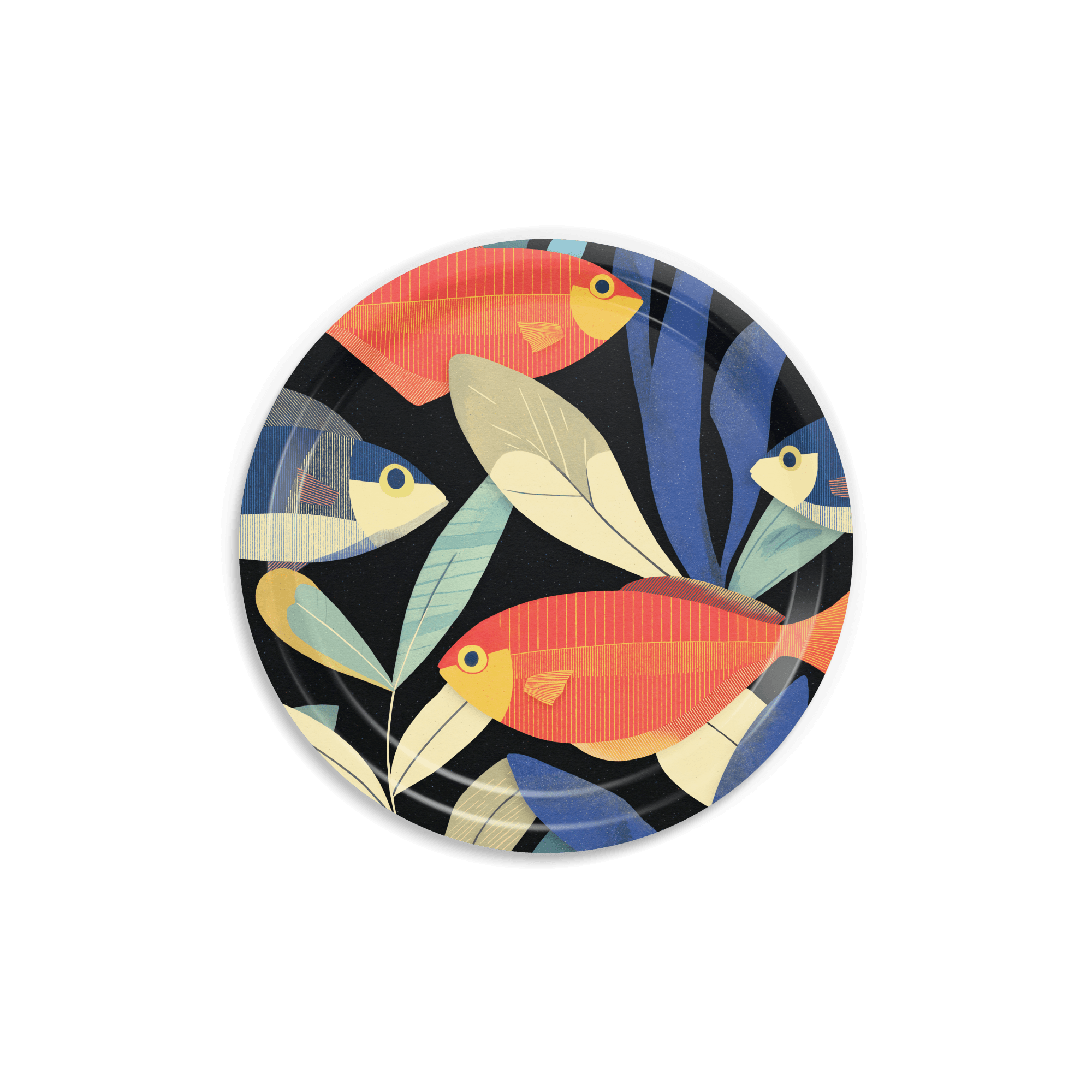 Round Design Tray 39 cm - Nemo Who? - Nordic Birch