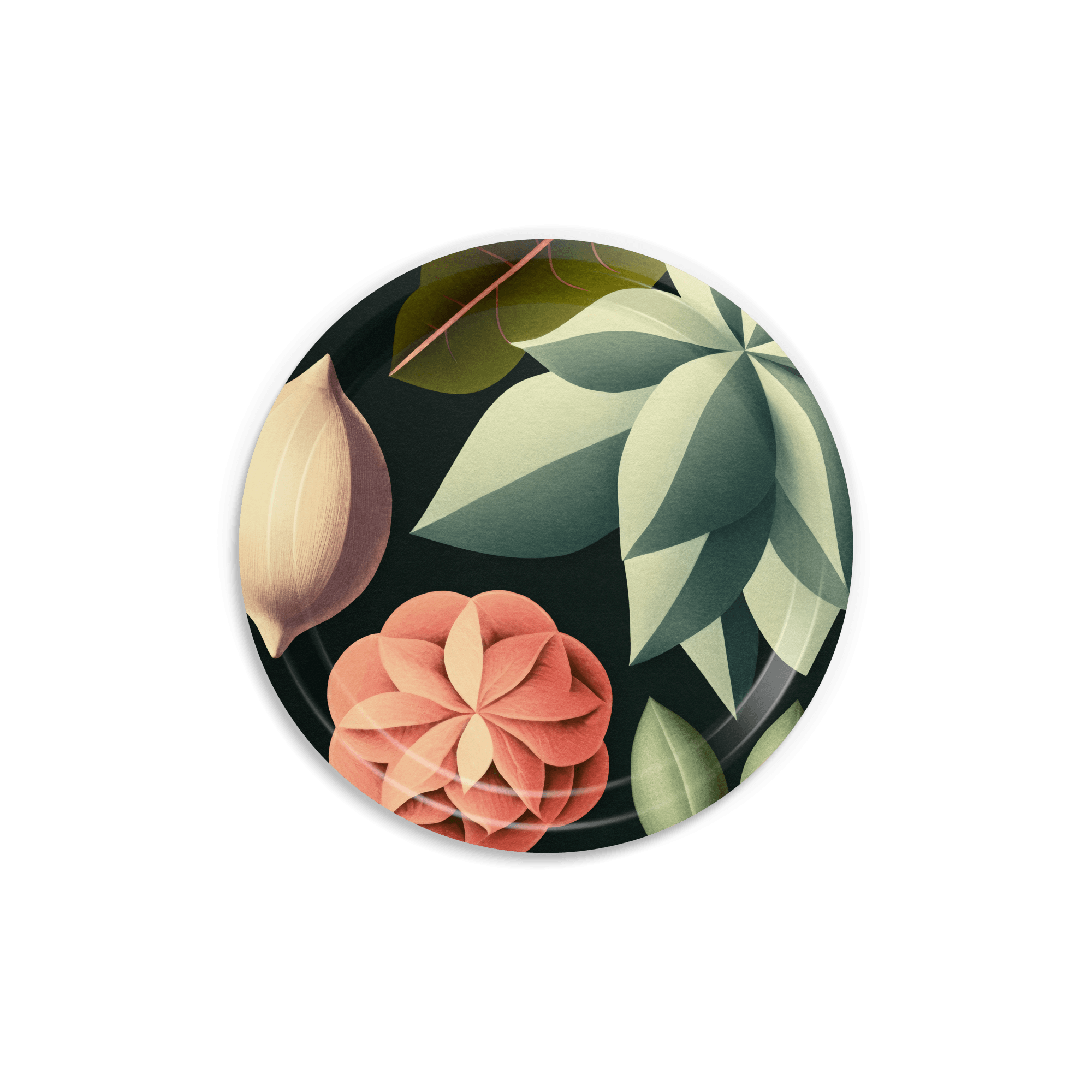 Round Design Tray Ø 39 cm - Still Life Two - Nordic Birch