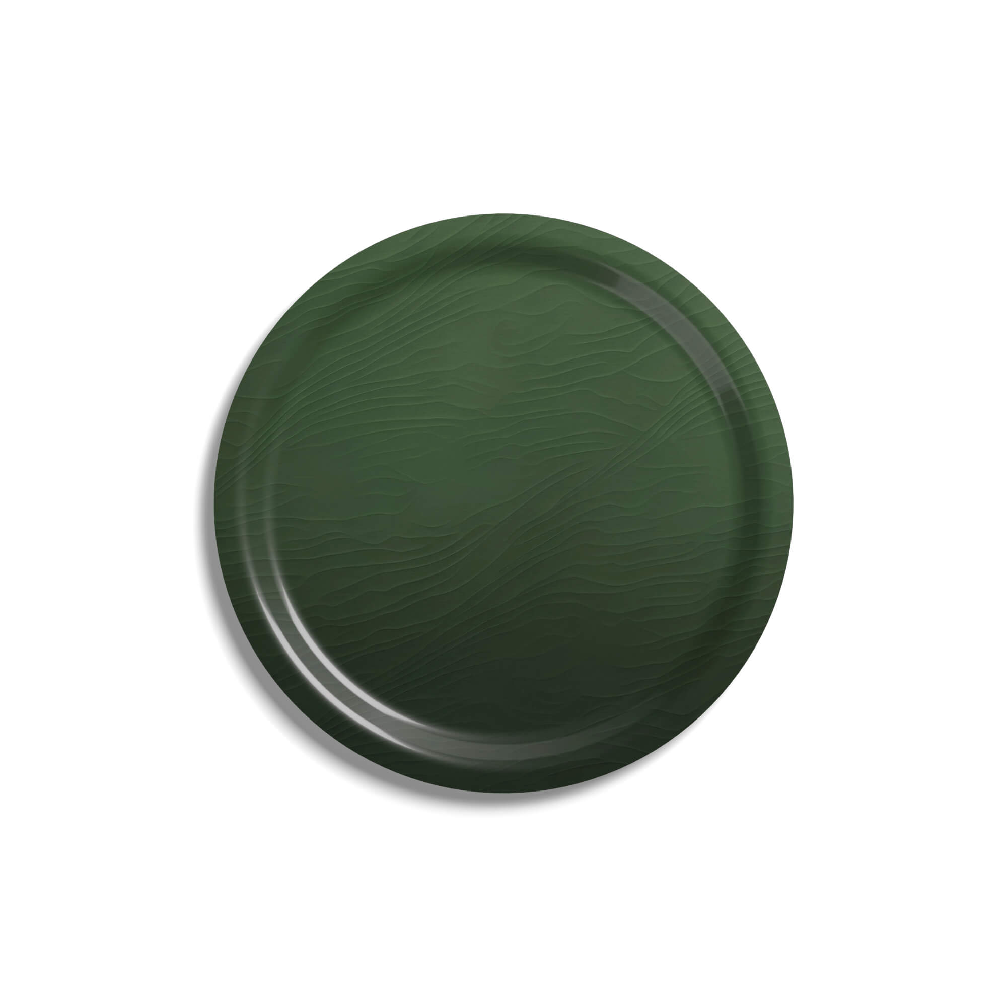 Round Design Tray Ø 39 cm - Tourmaline - Nordic Birch