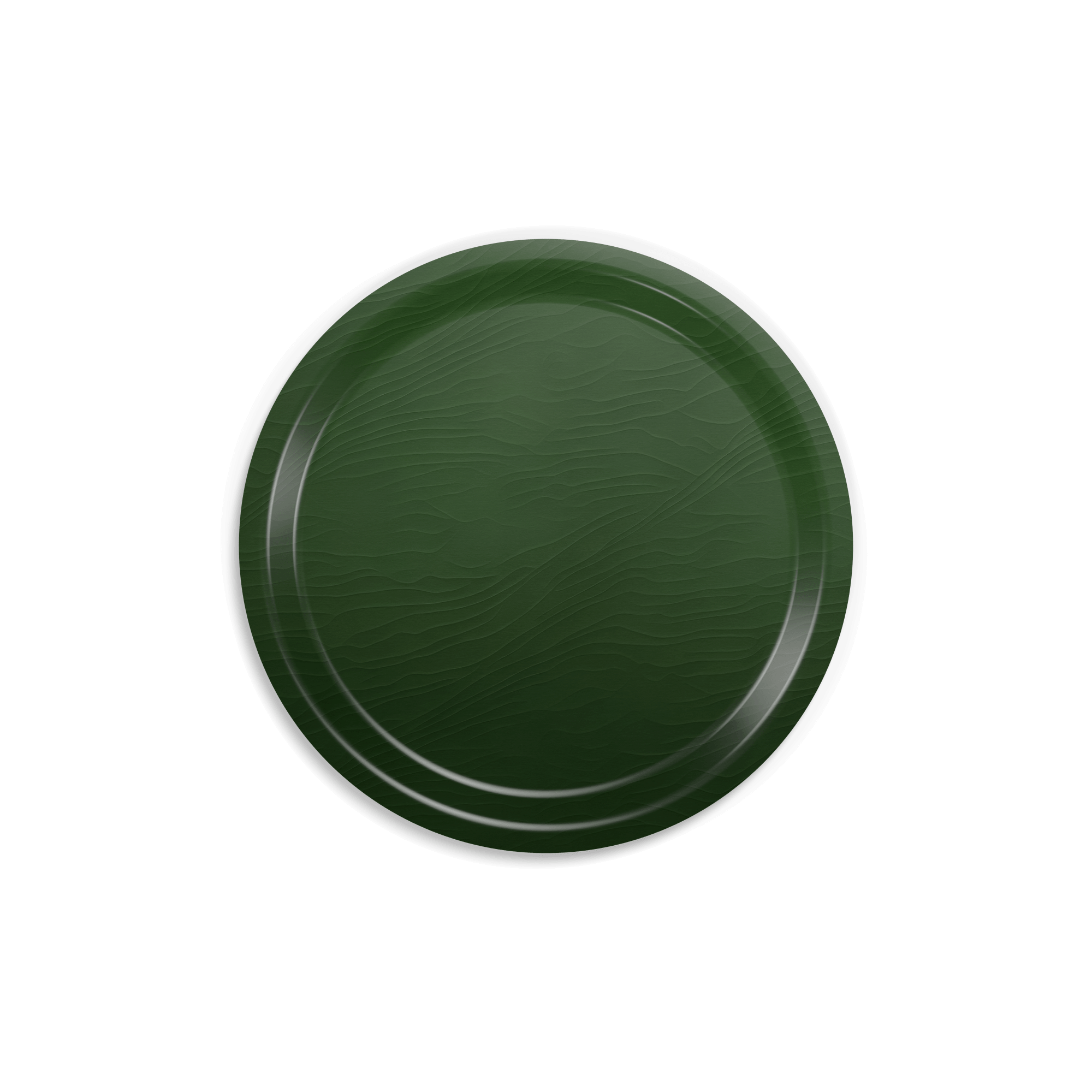 Round Design Tray Ø 39 cm - Tourmaline - Nordic Birch