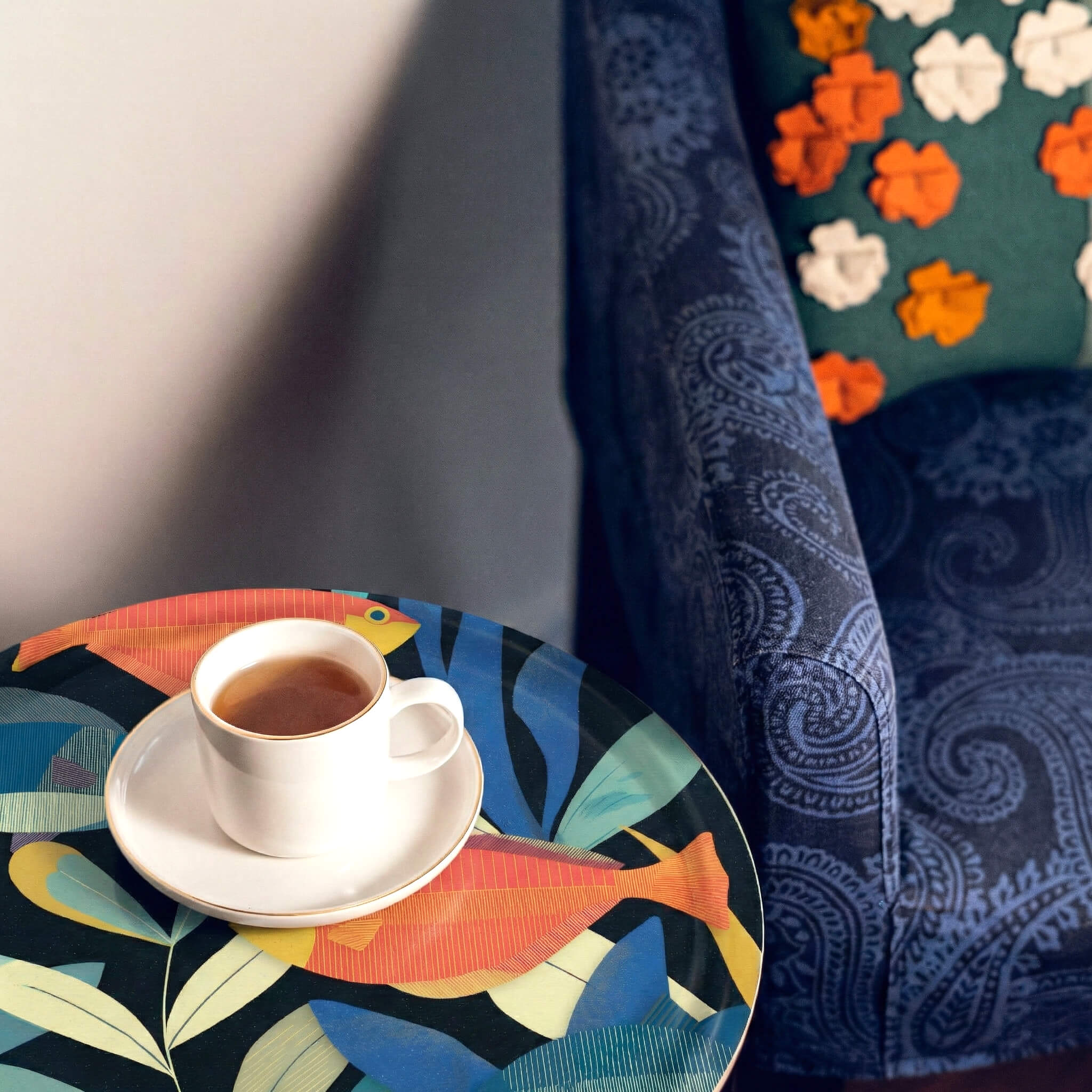 Round Design Tray 46 cm - Nemo Who? - Nordic Birch