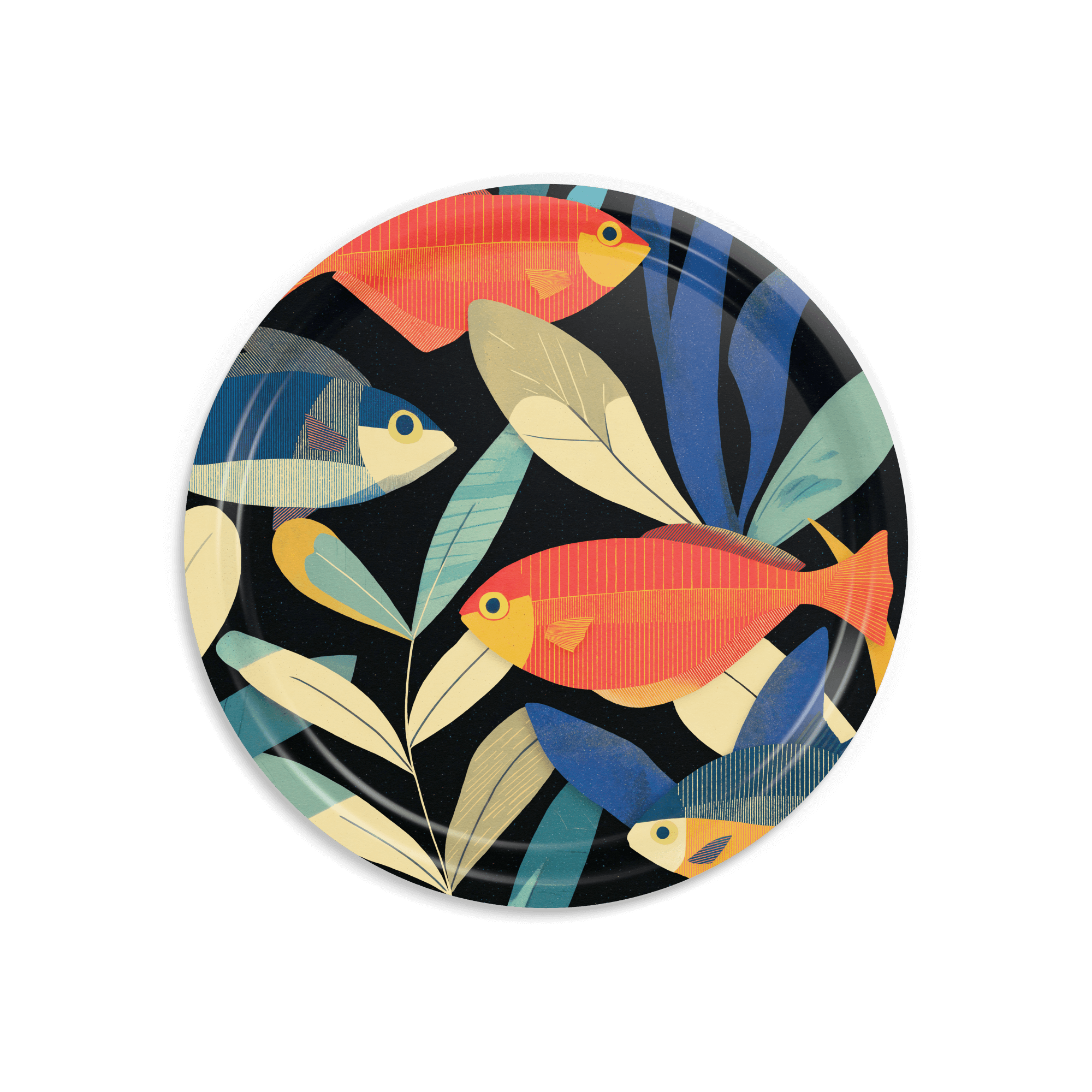 Round Design Tray 46 cm - Nemo Who? - Nordic Birch