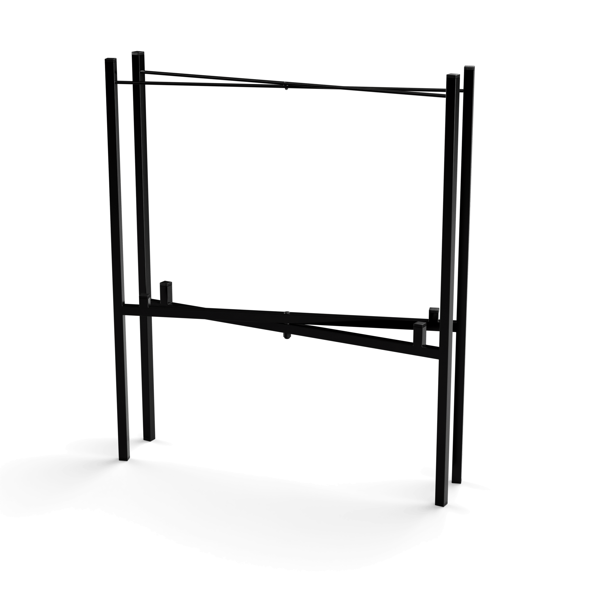 Table Stand for 2 Round Design Trays Ø 46 & 39 cm - HappyTrays System